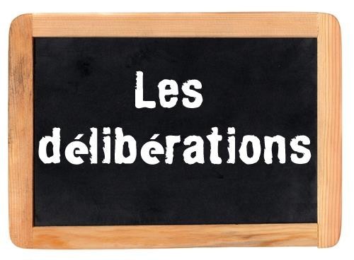 Les délibérations