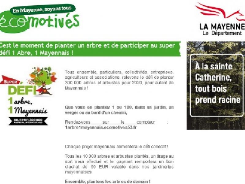 Affiche éco-motivés