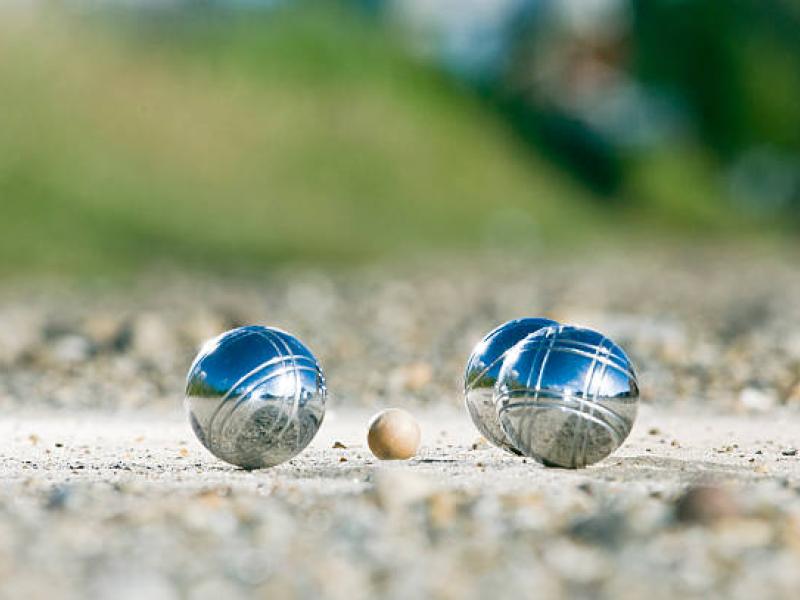 Les terrains de pétanque 