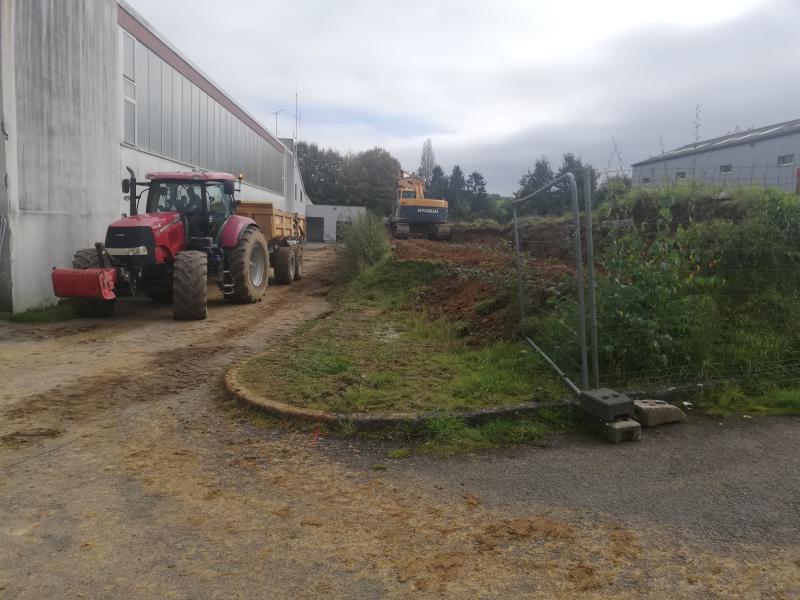 Travaux d'extension et de rénovation de la salle des sports