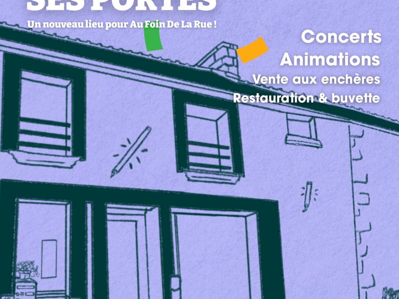 UN NOUVEAU LIEU POUR "AU FOIN DE LA RUE"