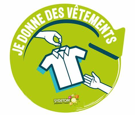 Logo je donne des vêtements